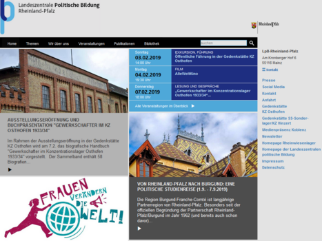 Landeszentrale politische Bildung RLP Landeszentrale politische Bildung RLP
