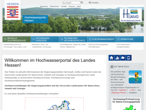 Hochwasserportal Hessen Hochwasserportal Hessen