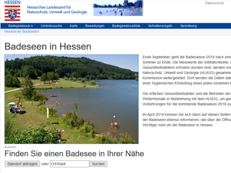 Badeseen in Hessen Badeseen in Hessen