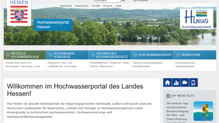 Hochwasserportal Hessen
