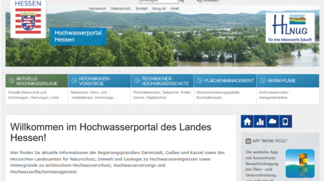 Hochwasserportal Hessen