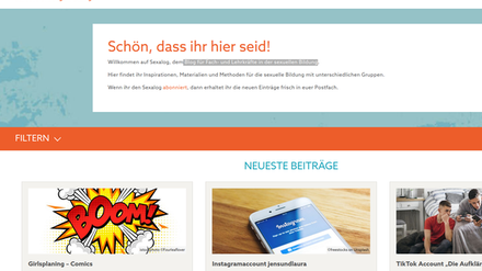 Sexalog - Sexuelle Bildung im Dialog